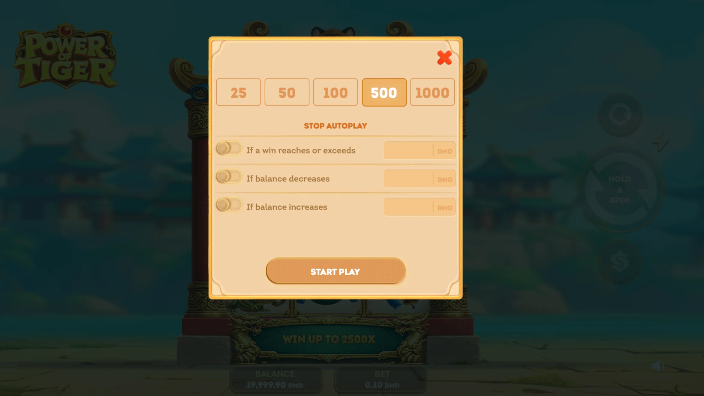 Power of Tiger — SmartSoft Gaming Asian slot